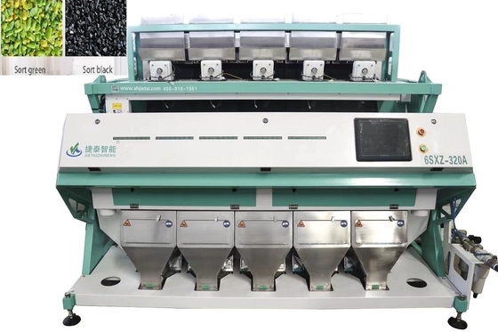 Voedselbosbes die Plastic Aangepaste Kleurensorteerdermachine 3kw recycleren