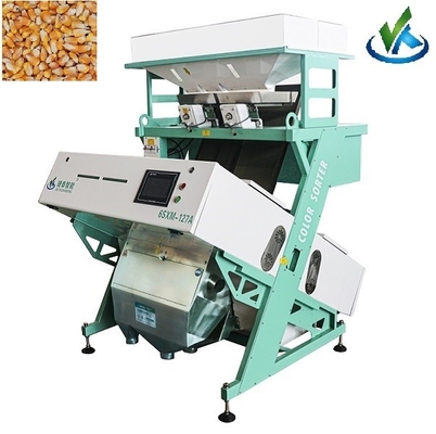 PLC Grain Color Sorter Machine voor het sorteren van 12 stortkokers