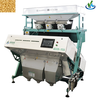 220V Intelligent Brown Mini Rice Color Sorter-apparatuur met CCD-sensor