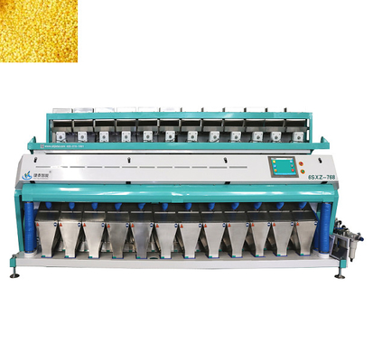 Multifunctionele Graan Tarwe Sorteermachine Cereal Color Sorter 7kwh