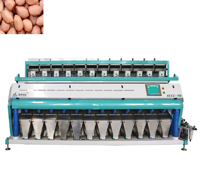 Volautomatische pindakleursorteermachine Notensorteermachine