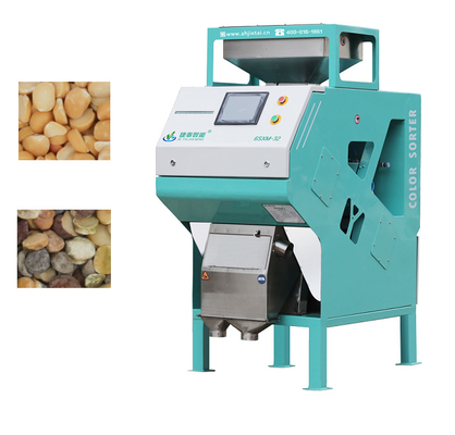 Gemakkelijk om Volledige Kleur CCD Bean Color Sorter For Lentil/Dal in werking te stellen