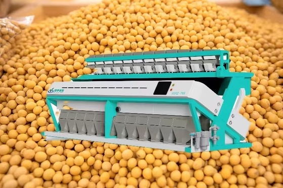 Hoge de Sojaboonsorteermachine 99,99% van de Opbrengstkorrel Nauwkeurigheid