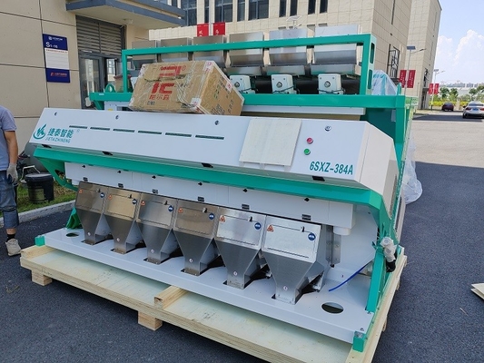 Van de de Kleurensorteerder van de Jietai6sxz-384a Rijst van de de Machine de Gemakkelijke Verrichting Intelligente Productie