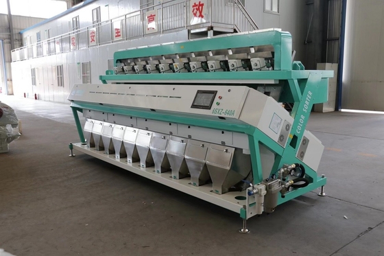 Hoognauwkeurige tarwe-maïssorteermachine 10 stortkokers 6kwh