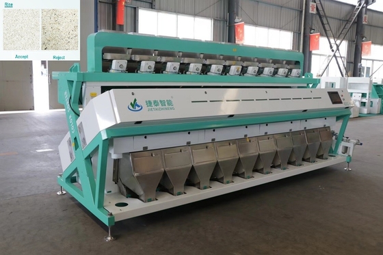 ODM CCD Paboiled Ore Color Sorter Machine 10 Chute 640 Kanalen