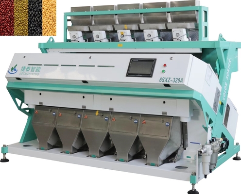 Graan Tarwe Rijst Verwerking Visie Kleur Sorteerder Kleur Separator Machine 3kw