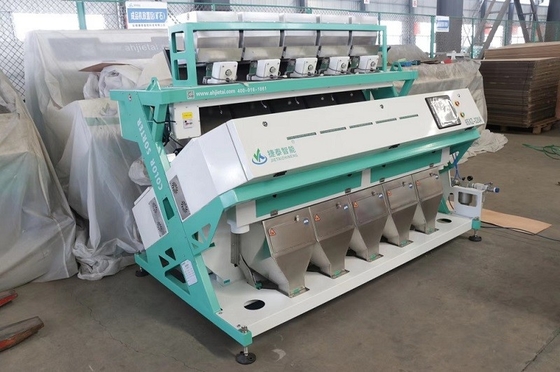 Graan Tarwe Rijst Verwerking Visie Kleur Sorteerder Kleur Separator Machine 3kw