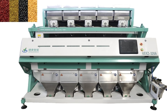 IOT RGB Rood Groen Zwart Bonen Kleur Sorter Machine Hoge Nauwkeurigheid