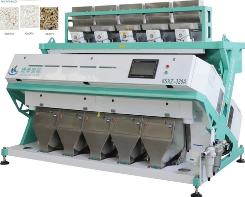 Intelligente RGB-sojabonenkleursorteermachine voor basmatirijst uit Pakistan