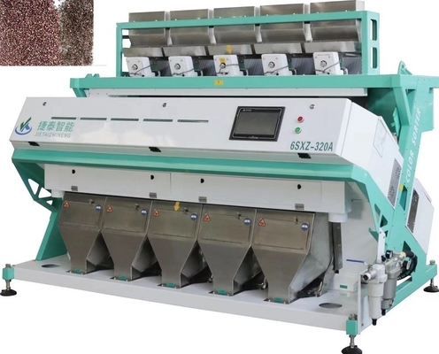 Trillende 5 Chutes 320 Kanalen Kruiden Kleur Sorter Rijst Kleur Sorter Machine