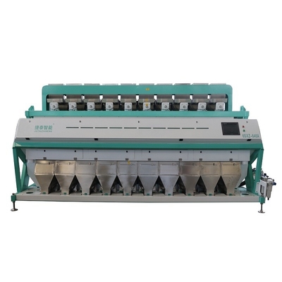 CCD 10 Chutes Optische kleurensorteermachine voor granen, noten, bonen