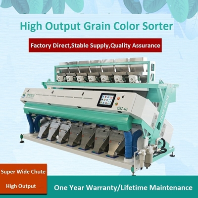 Full Color CCD Cashew Color Sorter Machine Multi Angle 4kwh voor Qulity Sorting