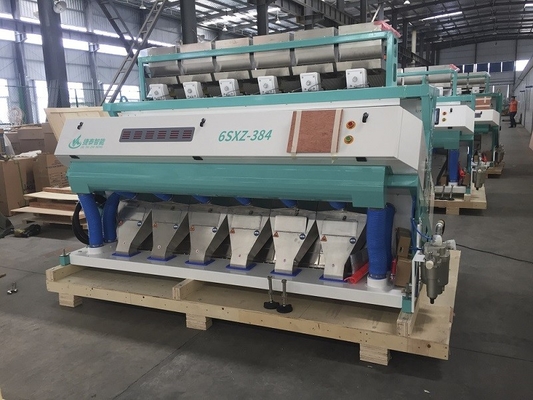 3.5KW industriële rijstkleurensorteermachine 384 kanalen