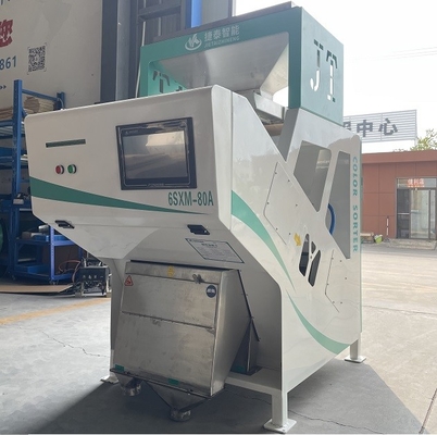 CCD PLC Corn Color Sorter-apparatuur voor mini-rijstsortering