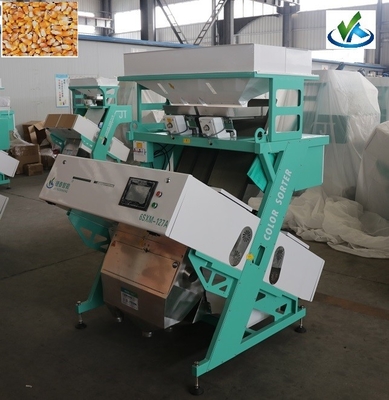 PLC Grain Color Sorter Machine voor het sorteren van 12 stortkokers