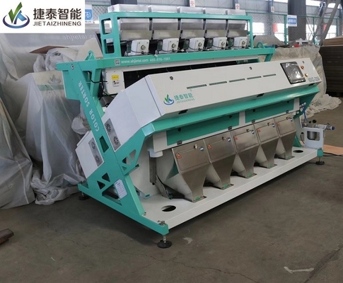 Graan Tarwe Kleur Sorter Machine 5Chutes 320 Kanalen