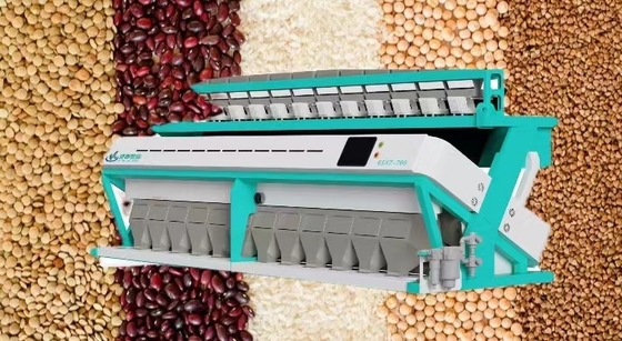 Hoge van de de Bonenkleur van de Output Intelligente Rijst de Sorteerdersmachine 11,0 - 19,0 T/H