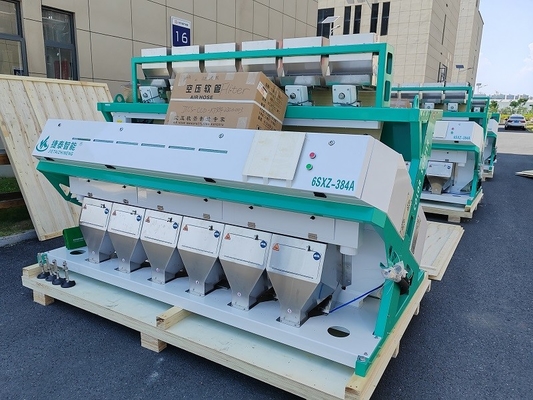 6 de Sorteerdersmachine van de hellingsiot Kleur voor de Glutineuze Boon van de Rijstkoffie 4-8T/H