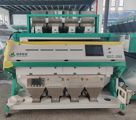 99.99% van de de Kleurensorteerder van de nauwkeurigheidsrijst Machine 4/256 Hellingen/Kanalen 3-6 T/H
