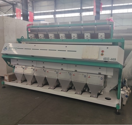 Geblancheerde Sorteerder 7 Hellingen 448 van de Rijstkleur de Separatormachine van de Kanalenkleur