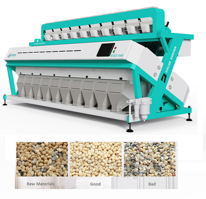 Sojabonen-kleursorteermachine met een hoge productie Sojabonen-separatie-machine